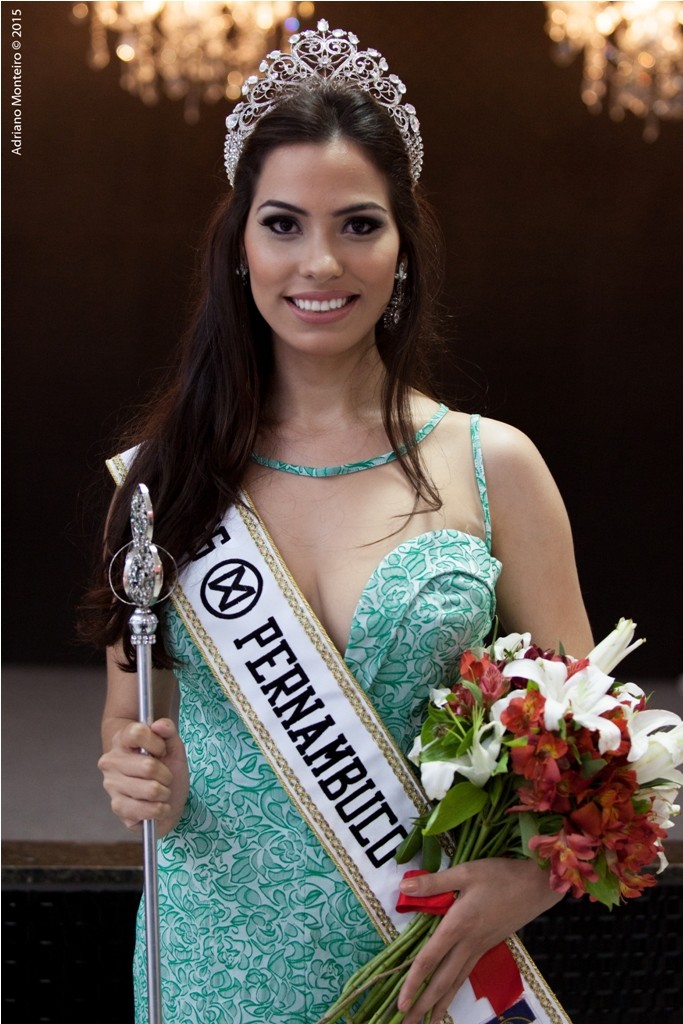 A Miss Mundo Pernambuco, Miriam Silva (Crédito: Adriano Monteiro)