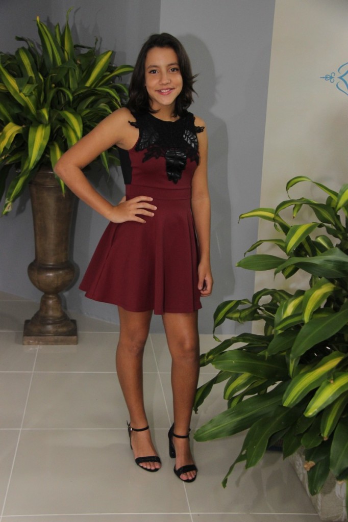 A simpática Emily Camila, filha de Keila (Crédito: Cristiano Britto)