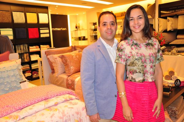 Luiz Barbosa e a esposa, Cibele de Oliveira (Crédito: Cristiano Britto)