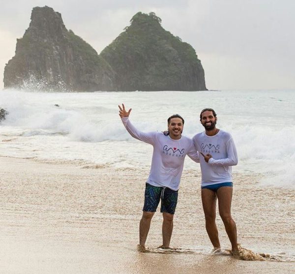 Safadão e Tuca Noronha (Crédito: Noivas no Paraíso/Reprodução Instagram)