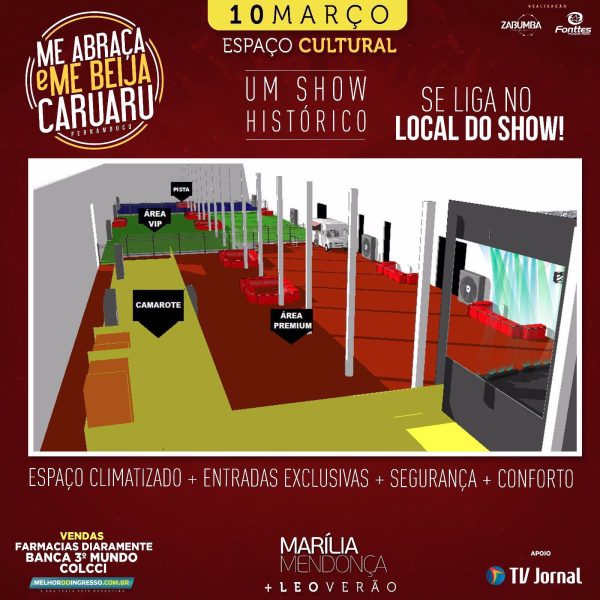 Detalhes do camarote (Crédito: Divulgação)