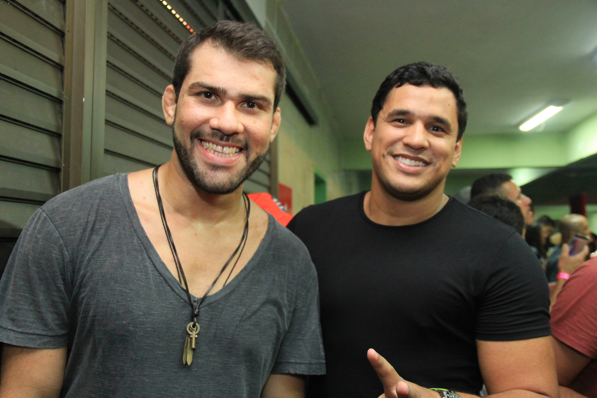 Breno Novaes e Marcão Moura (Crédito: Luiz Fabiano)