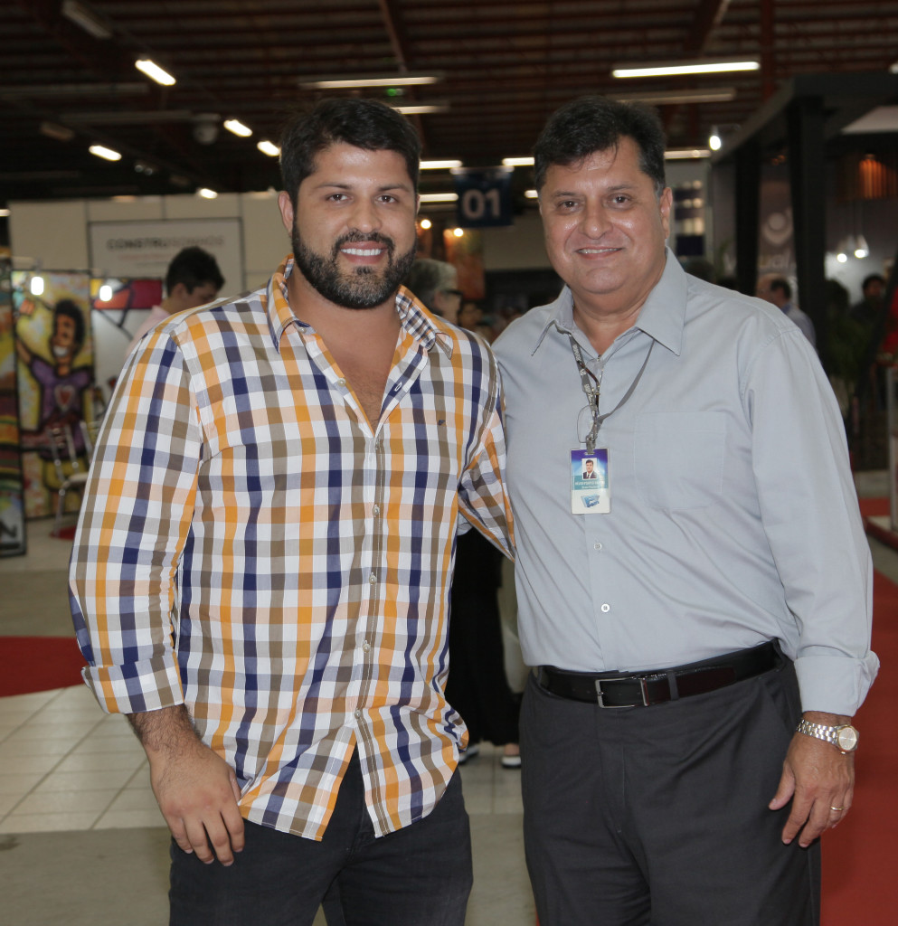 Hélvio e Pompeu, diretores da Fcem (Crédito: Breno Augusto)