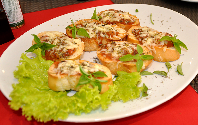 Bruschettas (Crédito: Bruno Brandão)