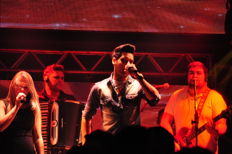 Mais um clique do show (Crédito: Cristiano Britto)