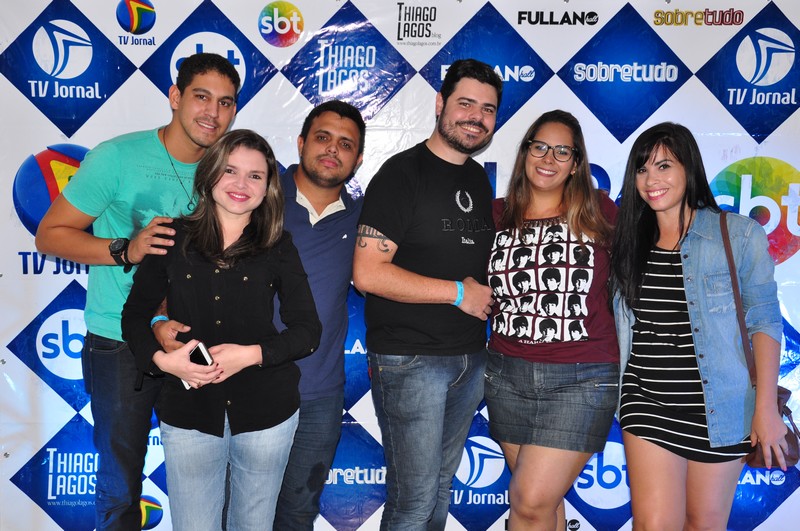 Anderson, Eduardo, Suzane Sá, Vitor Vila Nova, Juelayne Gondim e Neidinha Tenório (Crédito: Cristiano Britto)