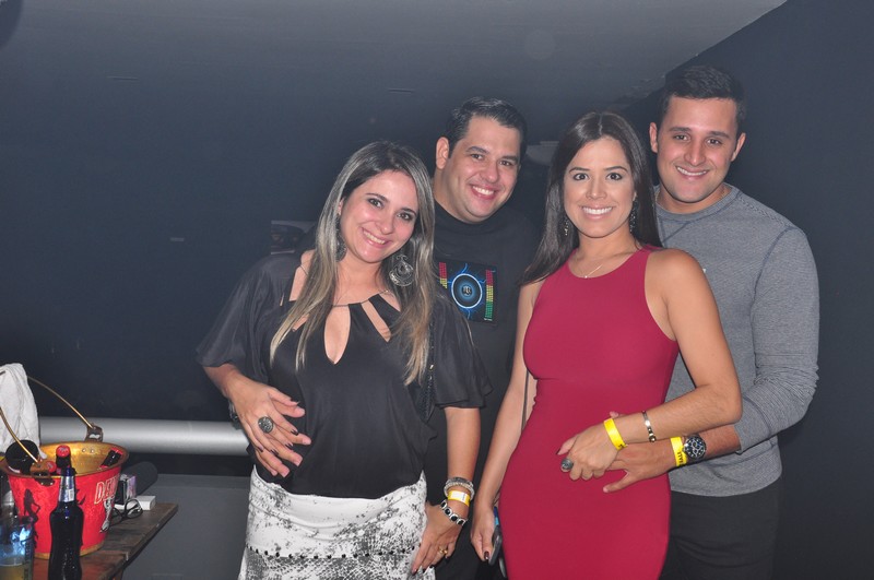 Lana e Thiago Lagos com Juliana Nunes e Rui Guerra (Crédito: Cristiano Britto)