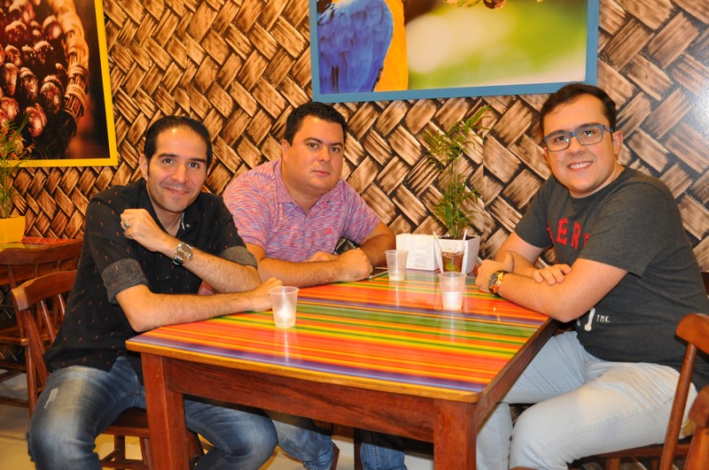 Charles, João Paulo e Neto Tôrres (Crédito: Cristiano Britto)