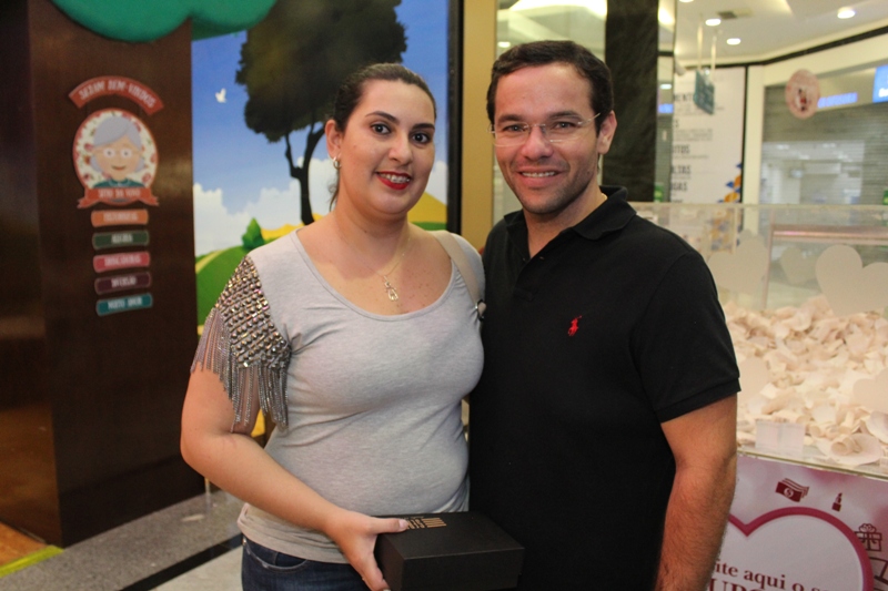 Andreza Moraes e Tiago Santos (Crédito: Juelayne Gondim)