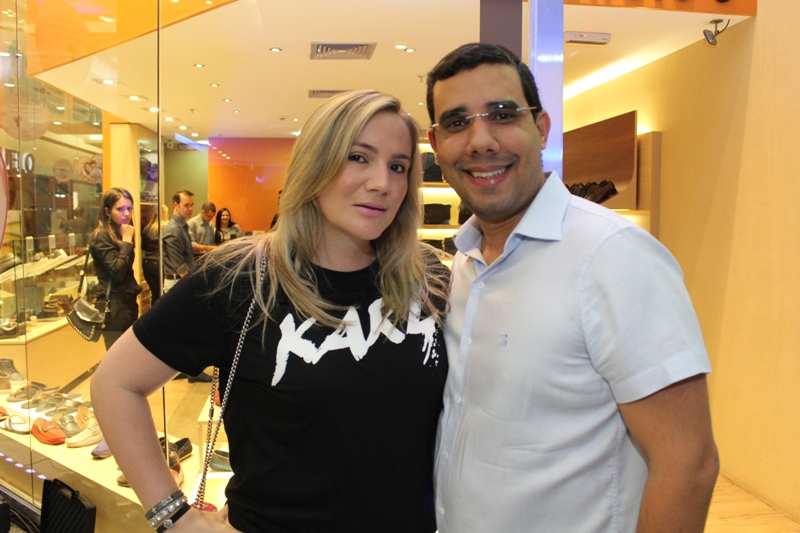 O empresário Luverson Ferreira e a esposa Elis Brunetta (Crédito: Juelayne Gondim)