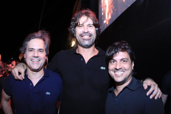 Silvio Pontual, André Gimk e Bruno Rêgo (Crédito: Luiz Fabiano)