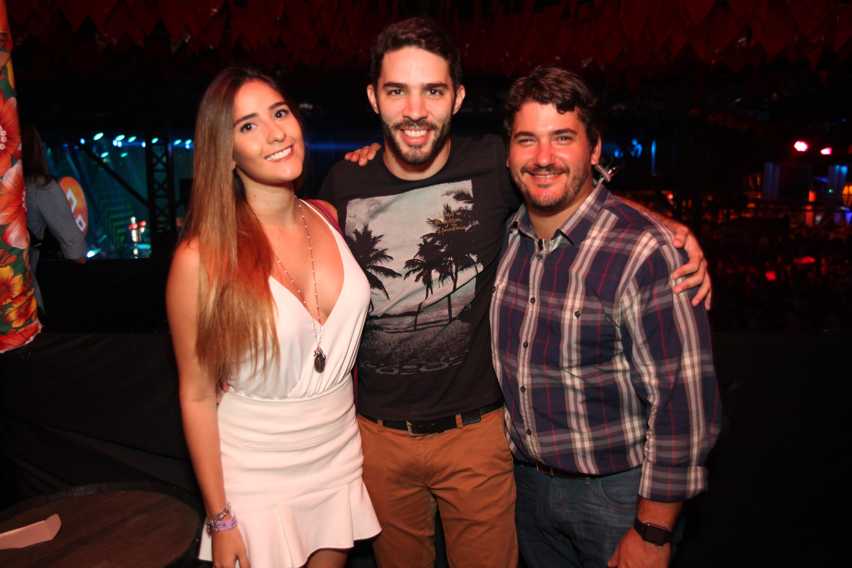 Alana Almeida, Gustavo Krause e Kadito Rodrigues (Crédito: Vinícius Ramos/Divulgação) 