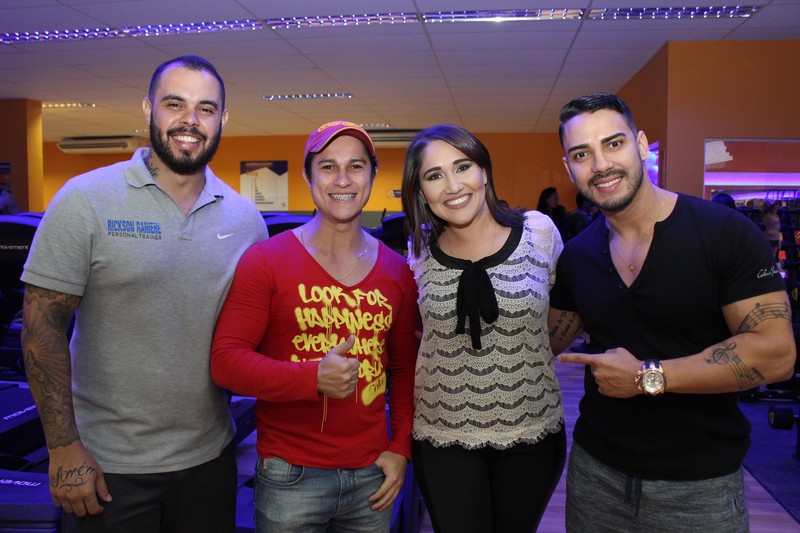 Rickson Ranieri, Danilo, Gabriela e Caio (Crédito: Juelayne Gondim)