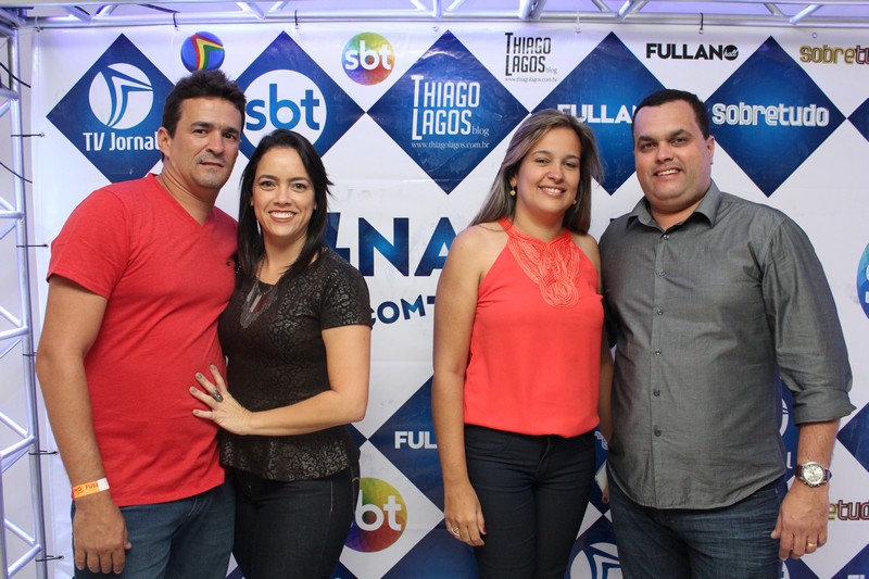 Murilo Loureiro, Sarah Gouveia, Daniela e Samuel Araújo  (Crédito: Juelayne Gondim)