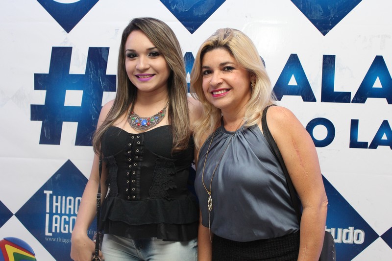Grayce Alves e Angélica Lima  (Crédito: Juelayne Gondim)