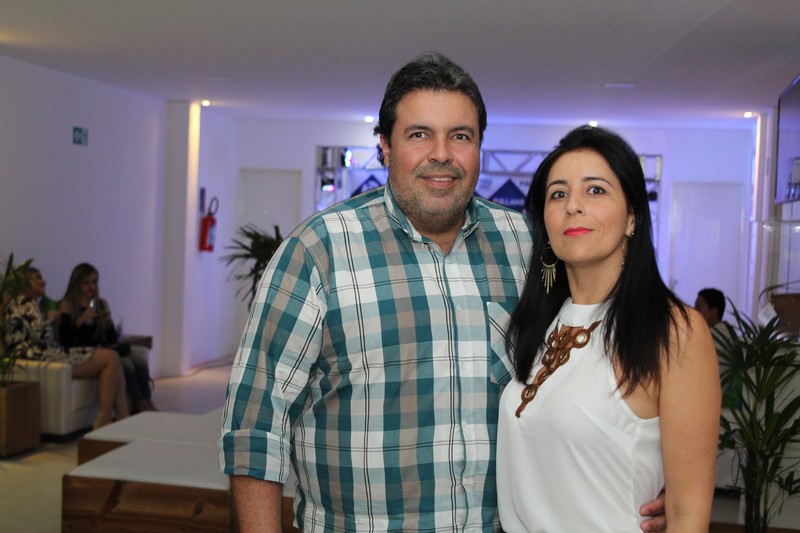 Brainer Maia e Ticiana Acioly (Crédito: Cristiano Britto)
