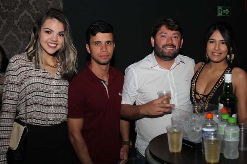 Brenda Vilarim, Felipe, Murilo e Ana Clécia (Crédito: Cristiano Britto)