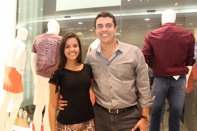 Nayara Vila Nova e Rodrigo Pinheiro (Crédito: Juelayne Gondim)
