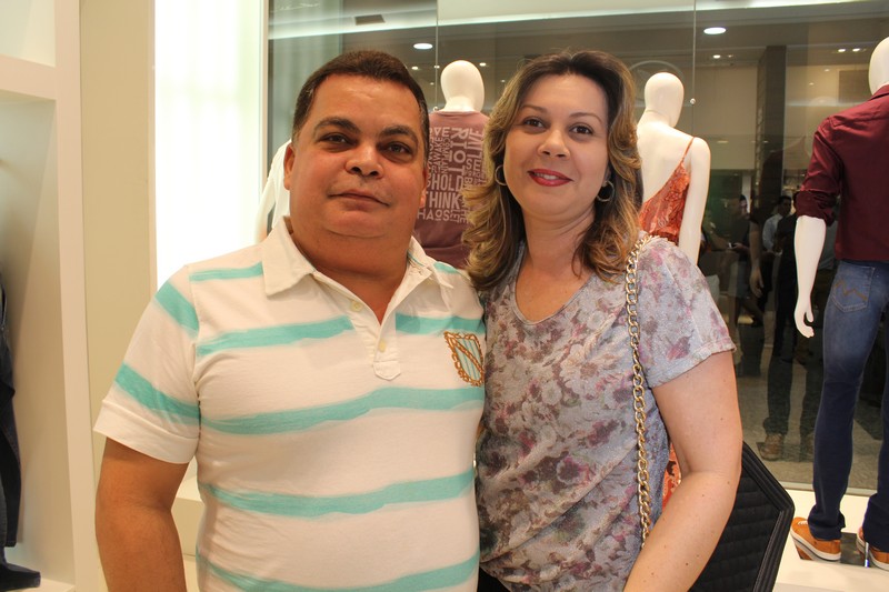 Luiziane e Múcio Lacerda (Crédito: Juelayne Gondim)