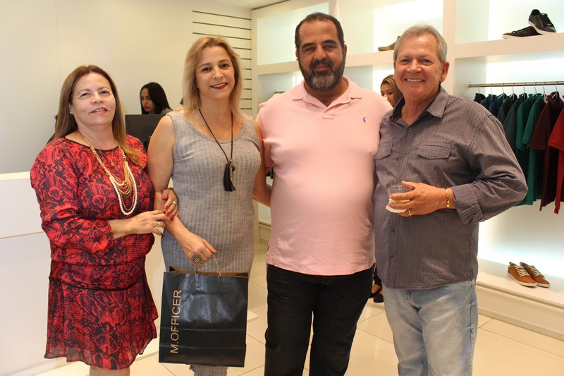 Lenira, Mauricea, Marcos Ferreira e José Gomes (Crédito: Juelayne Gondim)