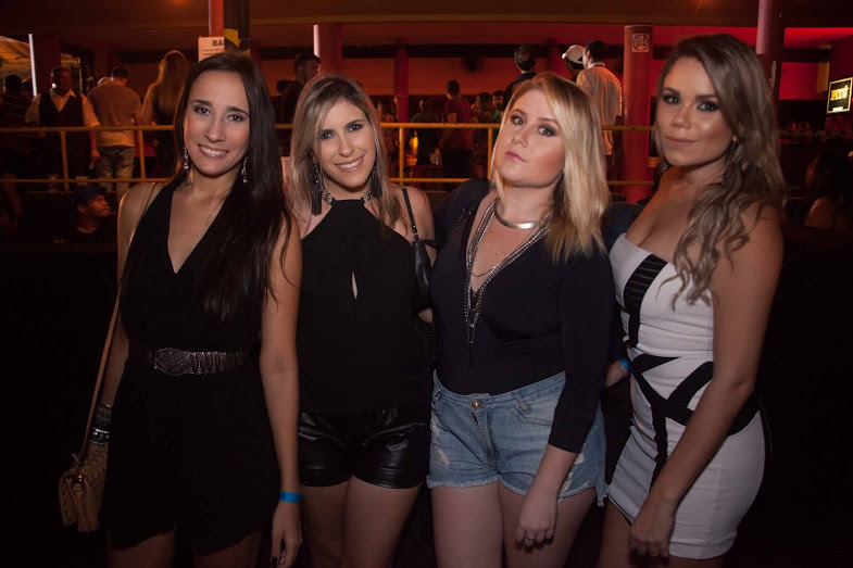 As gatinhas Julia Albuquerque, Carol Lorenzi, Bárbara Andrade e Duda Alves (Crédito: Vito Sormany)