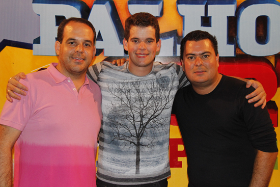 Osvaldo Filho, Diego Aragão e João Paulo Oliveira (Crédito: Cristiano Britto)