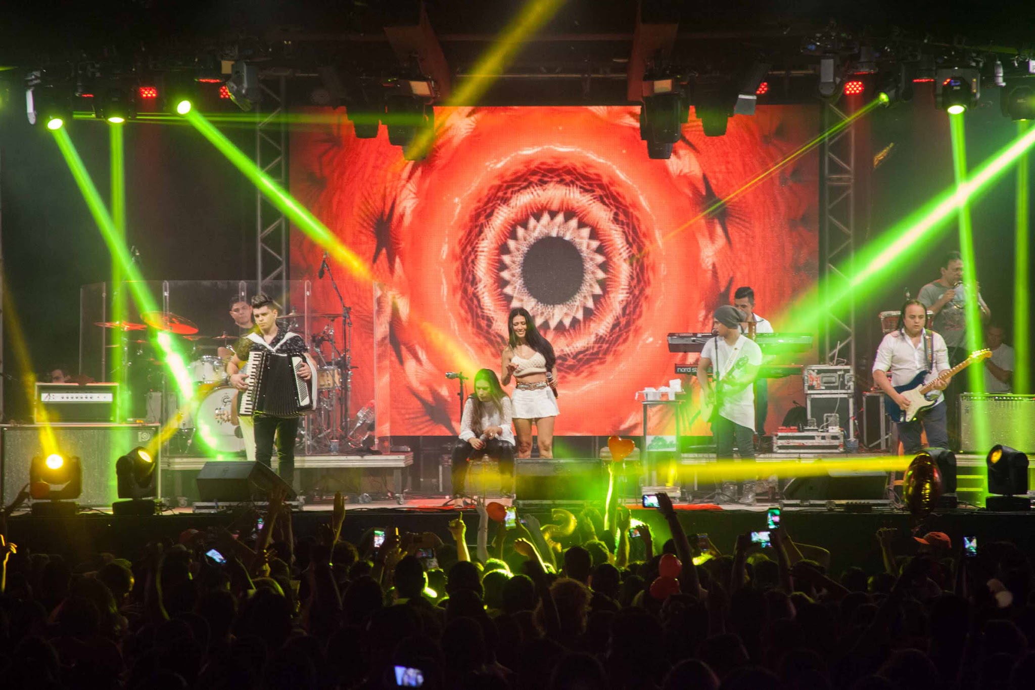 Elas cantaram seus maiores sucessos (Crédito: Vito Sormany)