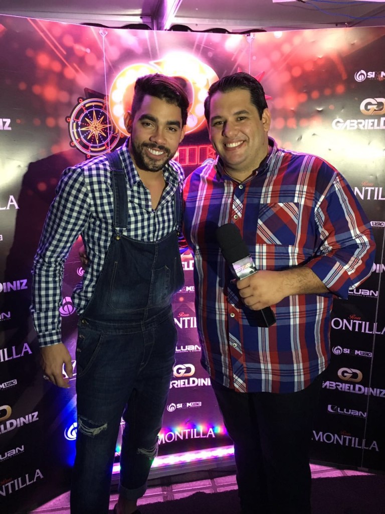 Thiago Lagos entrevistou GD para o 'Na balada com Thiago Lagos' (Crédito: Divulgação)
