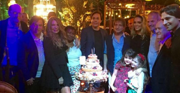 Os famosos na festa (Crédito: Divulgação)