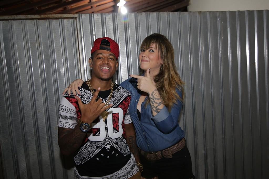 Sheldon e Allana (Crédito: Celo Silva)