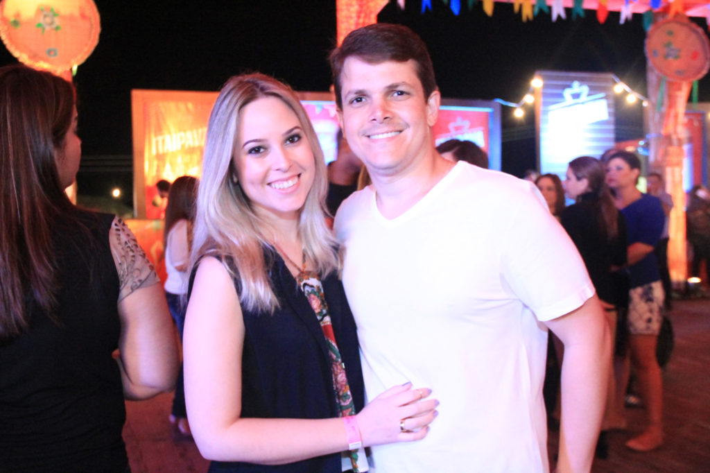 Amanda Belfort e Luciano Rêgo (Crédito: Luiz Fabiano)