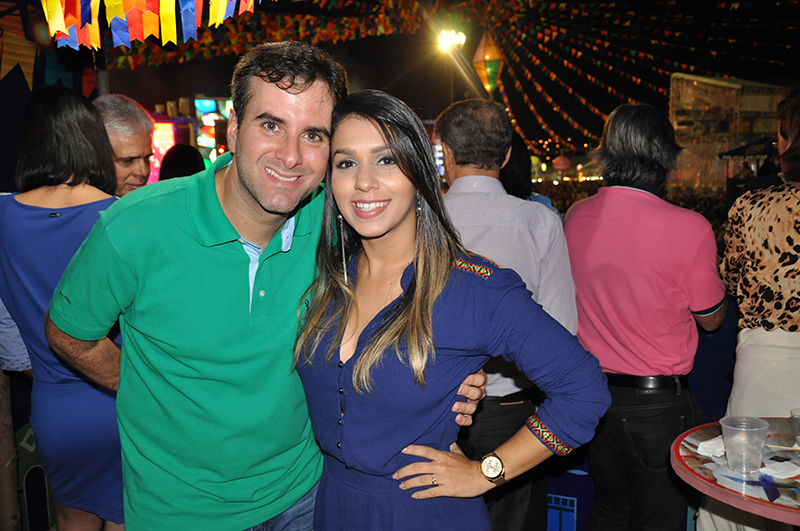 Eduardo Costa e Danielle Almeida (Crédito: Bruno Brandão)