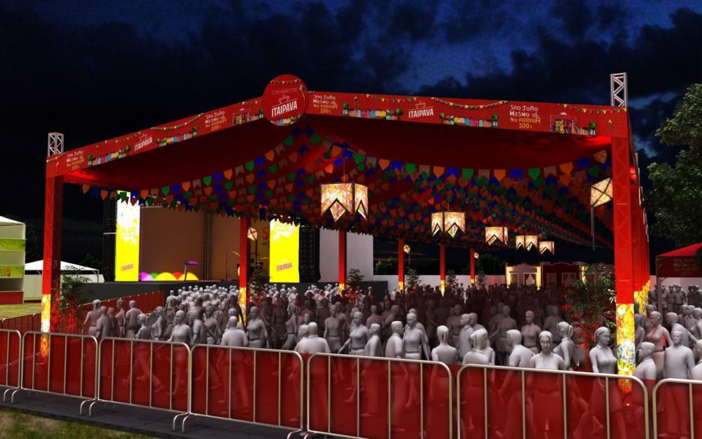 Estrutura do espaço (Crédito: Divulgação)