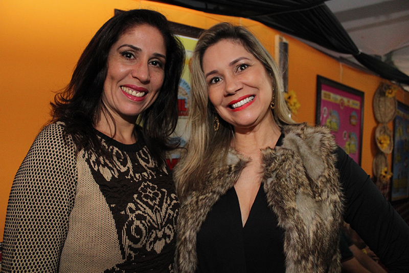 Sheyla Amorim e Sinara Kataline (Crédito: Juelayne Gondim)