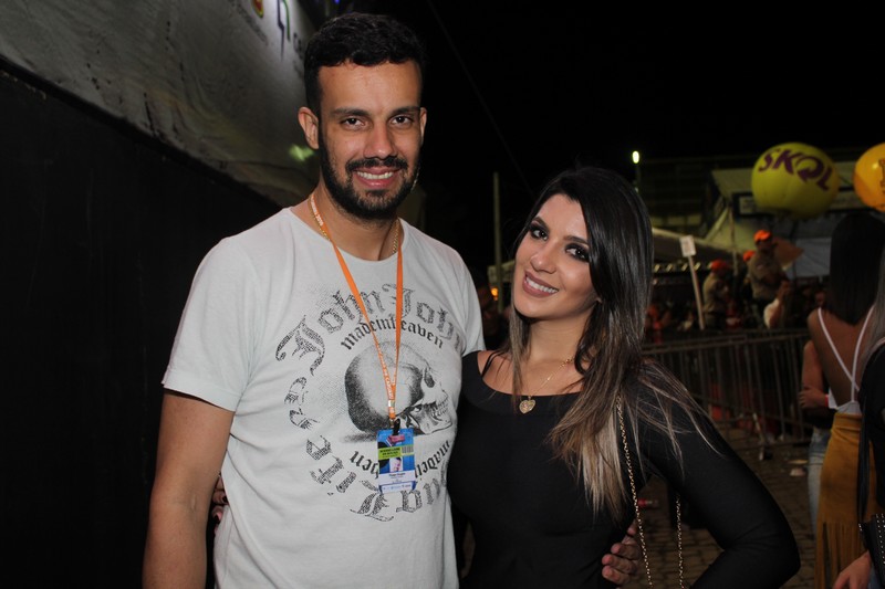 Thiago Douglas e Tamires Carvalho (Crédito: Juelayne Gondim)