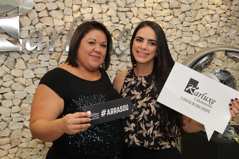 Mauriceia Marques e Karla Oliveira (Crédito: Cristiano Britto)