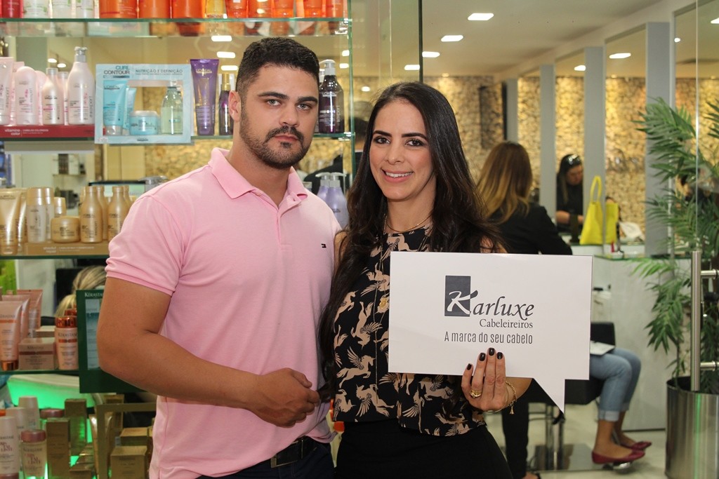 O casal Paulo Ricardo e Karla Oliveira (Crédito: Cristiano Britto)