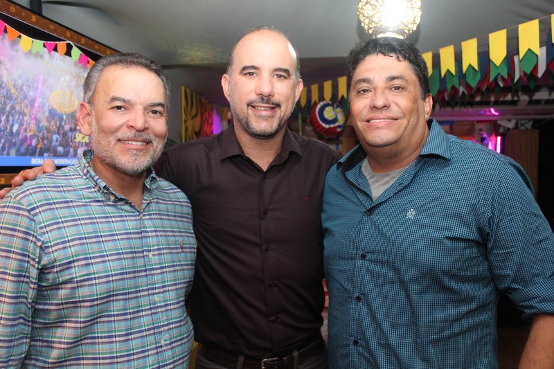 Hyrailton Gutemberg Gervásio, Willame Souza e Manoel Santos (Crédito Juelayne Gondim)