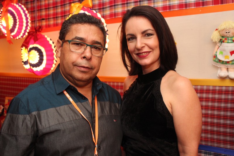 Ivan Feitosa e Cláudia Medeiros (Crédito Juelayne Gondim)