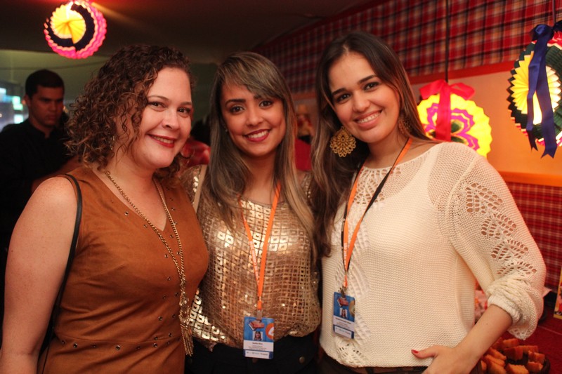 Diana Bezerra, Jéssica Silva e Daniele Fernandes (Crédito Juelayne Gondim)