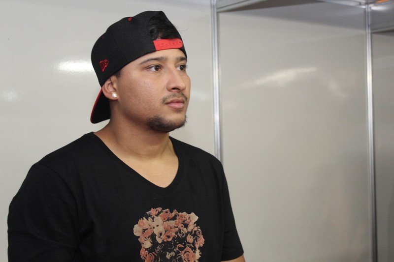 Peruano adiantou algumas novidades para a apresentação desta noite (Crédito: Juelayne Gondim)