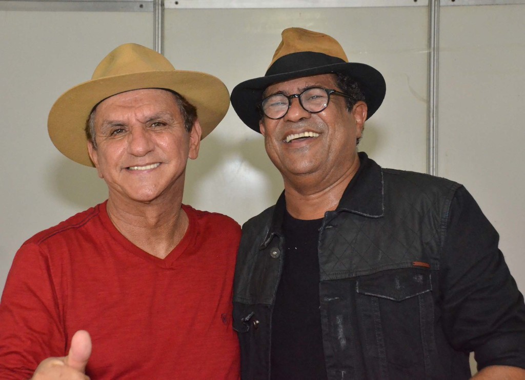 Petrúcio Amorim e Maciel Melo também participaram da festa (Crédito: Divulgação)