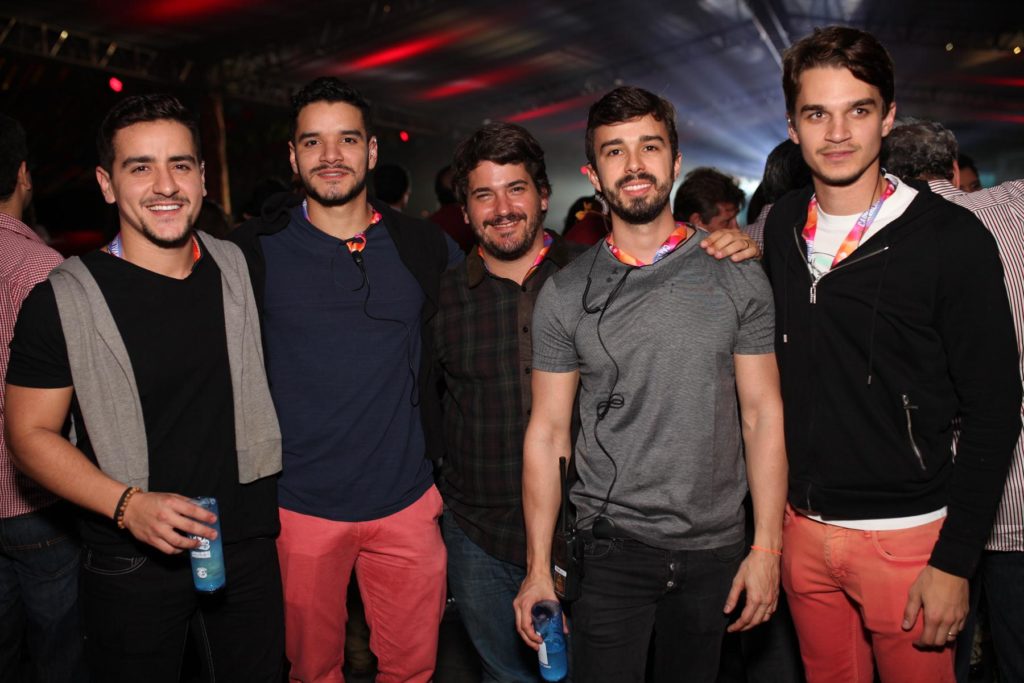 Walmir, Thiago Wanderley, Kadito Rodrigues, Rafael Lobo e Victor Carvalheira  (Crédito: Vinnícius Ramos)