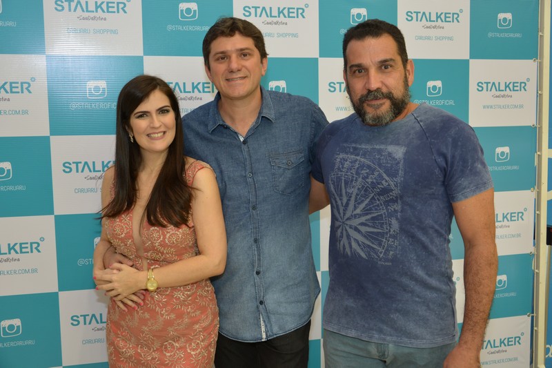 Ivana e Emiliano Novais com José Abílio. Crédito: André Torres