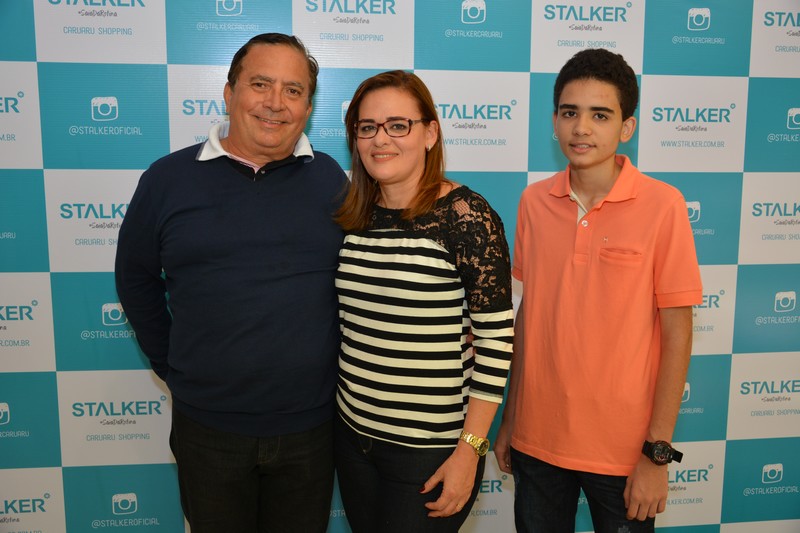 Paulo, Janine e Lucas Vila Nova. Crédito: André Torres