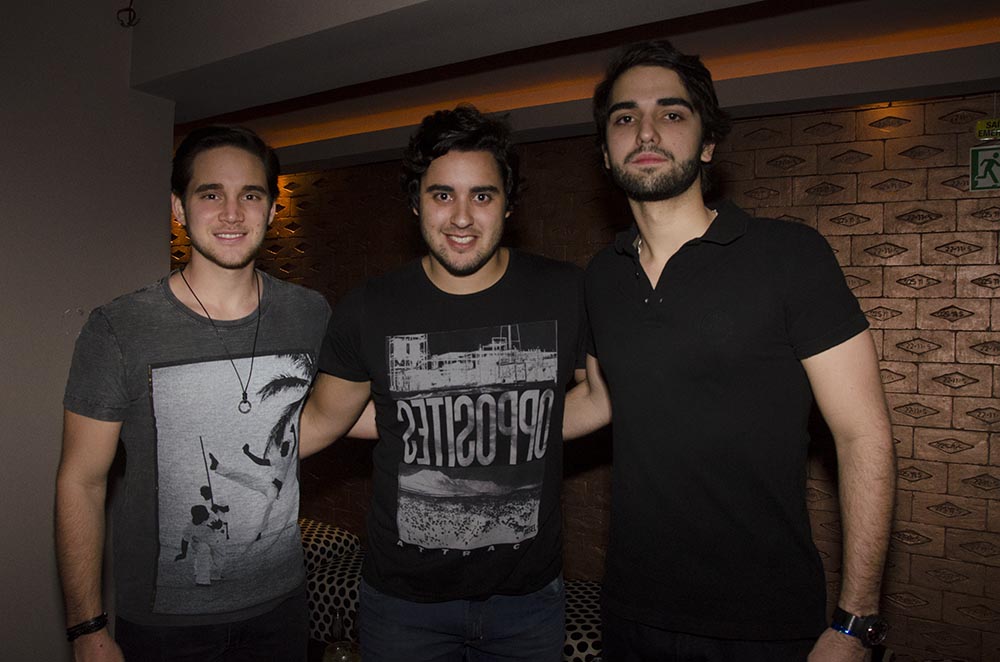 Eduardo Renda, Felipe Menezes e Bruno Tude (Crédito: Bianca de de Paula/Moove Comunicação)