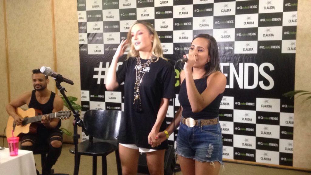 Claudia e Larissa (Crédito: Divulgação)