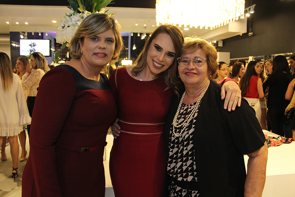 Edna Monteiro, Marcela Peixoto e Marliete Cintra (Crédito: Juelayne Gondim)