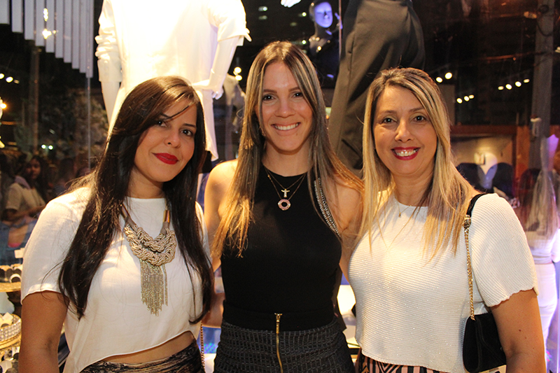 Marcia Valéria, Veronika Morais e Sinara Brito (Crédito: Juelayne Gondim)