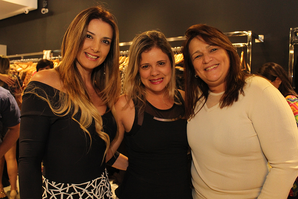 Adriana Azevedo, Suely Morais e Ivone Peixoto (Crédito: Juelayne Gondim)